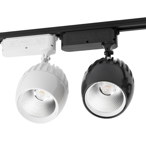 국산 LED COB타입 30W LED일체형 계란형 레일등기구-스팟 집중형 포인트 스포트레일조명