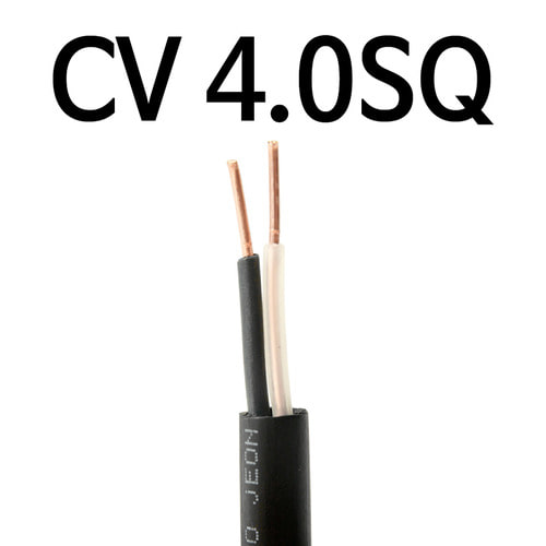 CV(SV) 4SQ 2C 100M 1롤 단선 케이블 1타 전선 IS17864