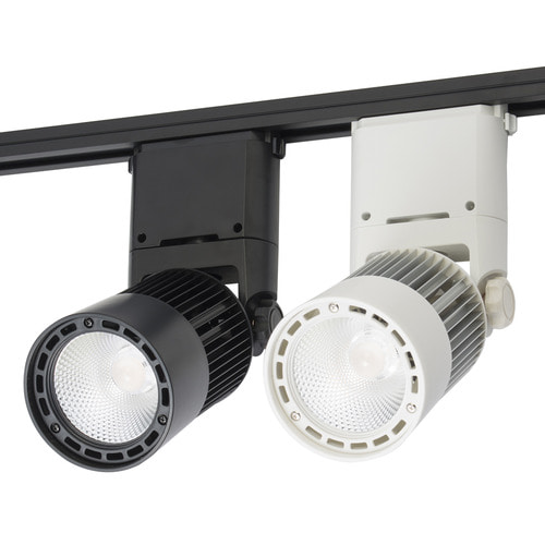 국산 LED COB타입 20W LED일체형 원통형 레일등기구-스팟 집중형 포인트 스포트레일조명