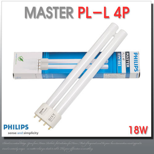 필립스 마스터 MASTER PL-L 4P 18W 주광색 절전형 형광등 램프