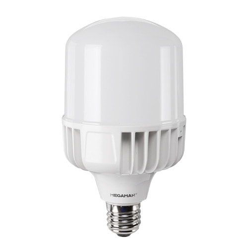 메가맨 LED 빔벌브 60W E39 에너지효율 1등급 보안등 가로등 창고등 밝은전구 램프