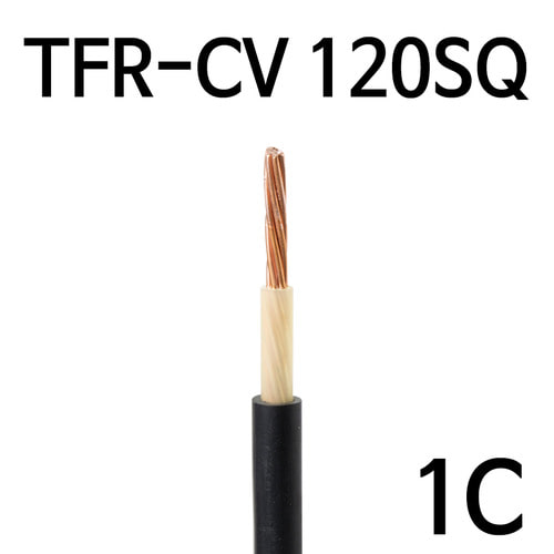 TFR-CV 120SQ 1C M단위판매 배선용 전기선 케이블 1293