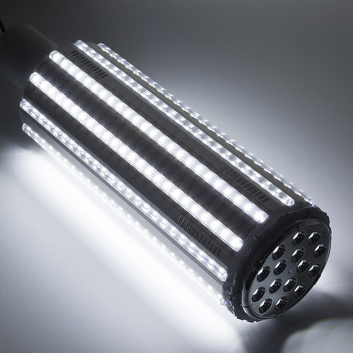 국산 LED 콘벌브 100W E39 주광색 에너지효율1등급 대모갈 보안등 정원등 가로등 램프 전구 엔비