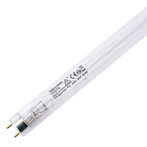 산쿄 자외선 살균 램프 UV G30T8 30W 컵 소독기 살균기 전구 일제