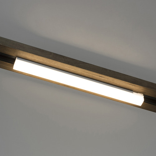 LED 에코 레일 일자 등기구 12.5W 460mm-고효율 주방등 인테리어 까페 조명 에코라인
