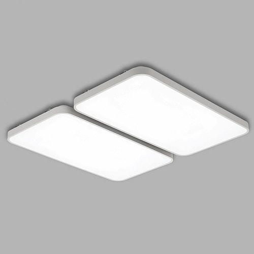 국산 LED 마빈 슬림 거실등 100W 주광색 삼성칩,방등,사무실등