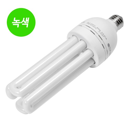 [재고세일] 빅씽크 EL 45W 절전형 삼파장 램프 녹색 E26소켓용