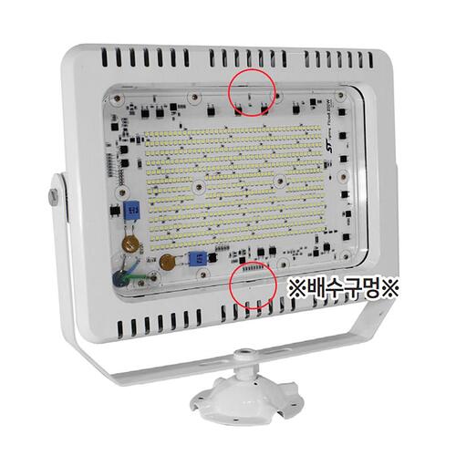 국산 LED 사각 노출 투광기 200W AC타입 주광색 G-05-1 투광등 간판등 외부등