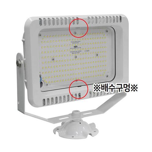국산 LED 노출 투광기 100W SMPS타입 주광색 G-15 투광등 간판등 외부등