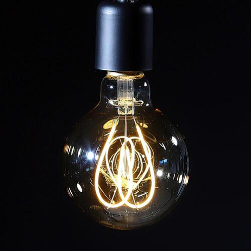 LED 에디슨램프 3W G95 볼구 하트모양 E26베이스 카페조명 인테리어 전구